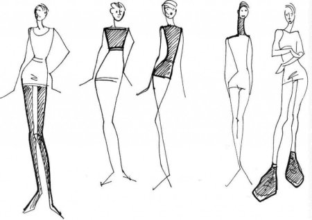 Рисование фигуры человека в движении