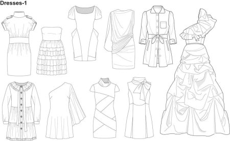 Одежда для срисовки