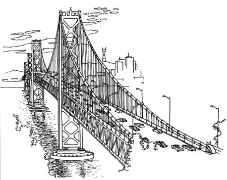 Эскиз моста