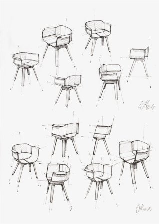 Эскиз стула