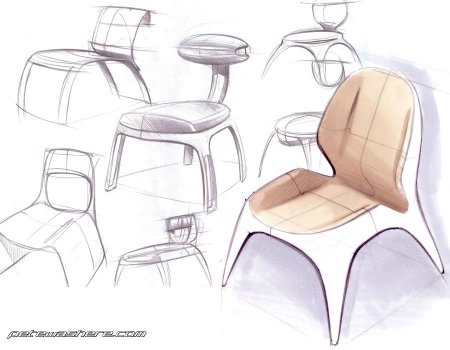 Стул скетч Промдизайн
