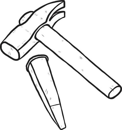 Зубило эскиз