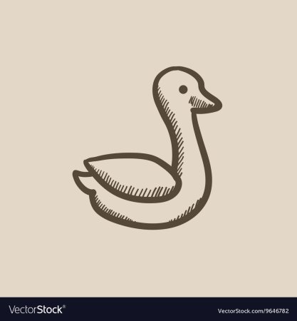 Уточка одной линией