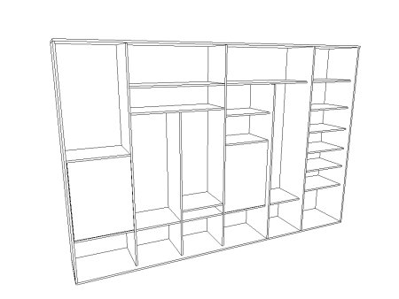 Корпусный шкаф эскиз
