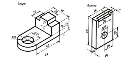 Корпус вид сбоку Инженерная Графика