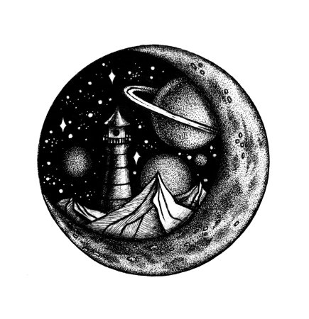 Космос эскиз