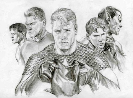 Alex Ross Sketch