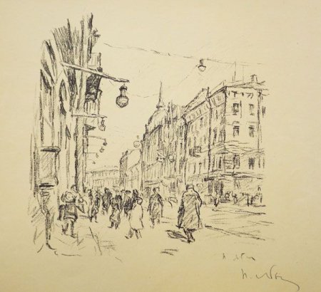 Пленэрные зарисовки Питера