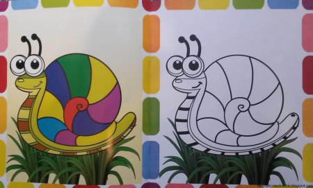 Раскраска пластилином