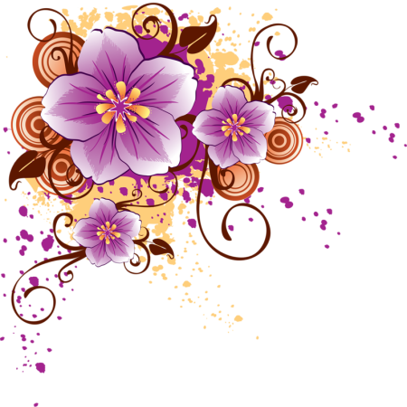 Орнамент цветы