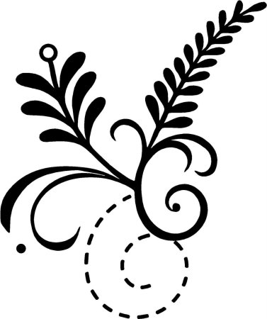 Трафарет узор