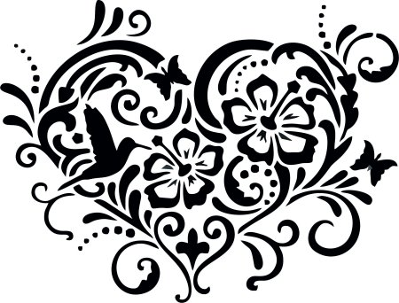 Узоры цветов для рисования