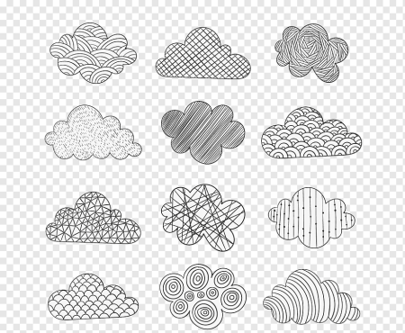 Орнамент узор облаков