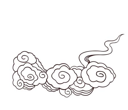 Стилизованные облака