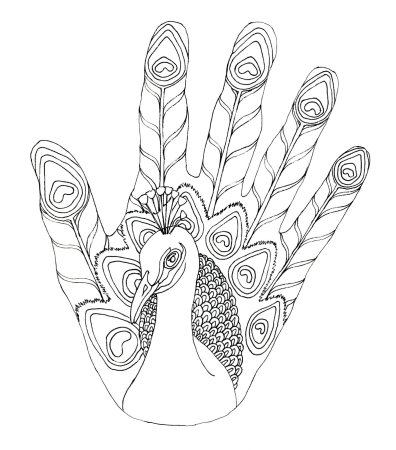 Руки стилизация