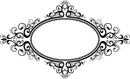 Овальный узор