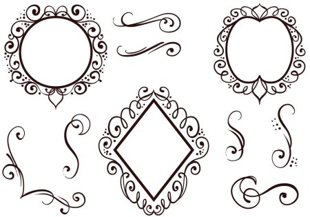 Орнамент цветы