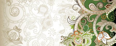 Круглый орнамент