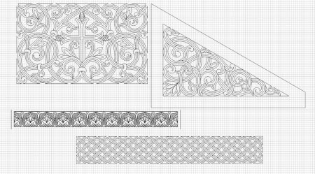 Цветной орнамент