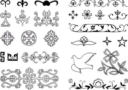 Калмыцкий народный орнамент