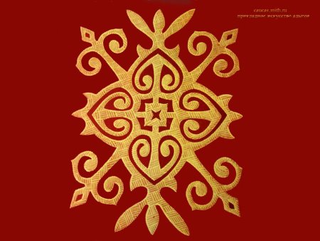 Национальный орнамент Черкесов