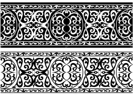 Арабский линейный орнамент