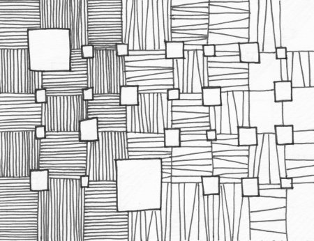 Орнамент из прямых линий
