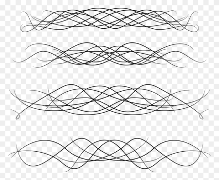 Узор плавные линии