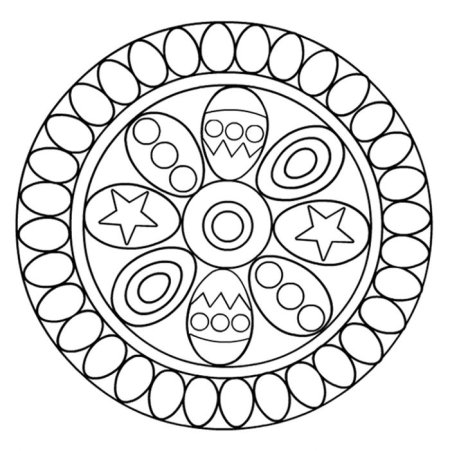 Тарелка раскраска