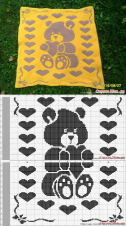 Жаккард для детского пледа