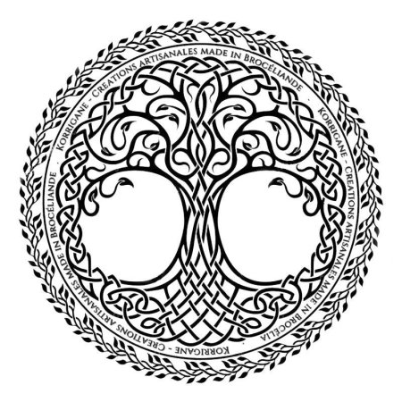 Кельтское Древо жизни вектор
