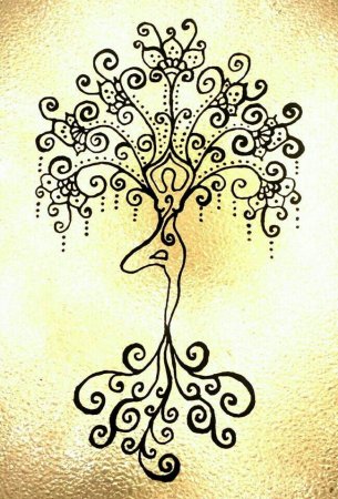 Стилизованное дерево жизни