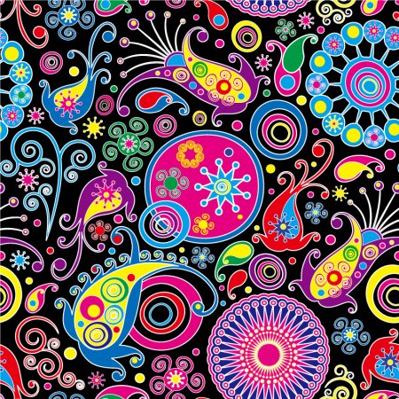 Цветные узоры