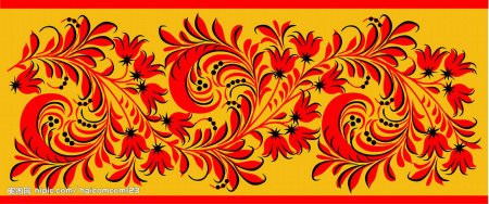 Русские народные росписи Хохломская