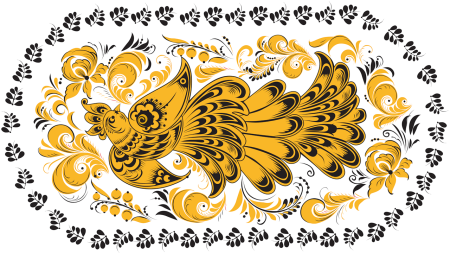 Хохломская роспись узоры