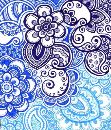 Цветной орнамент