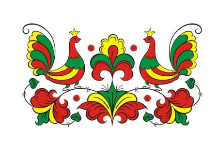 Росписи Северной Двины пермогорская