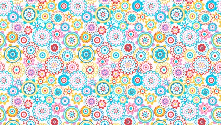 Яркие узоры