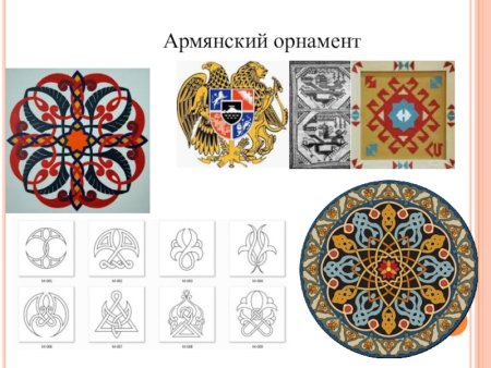 Армянские национальные узоры и орнаменты