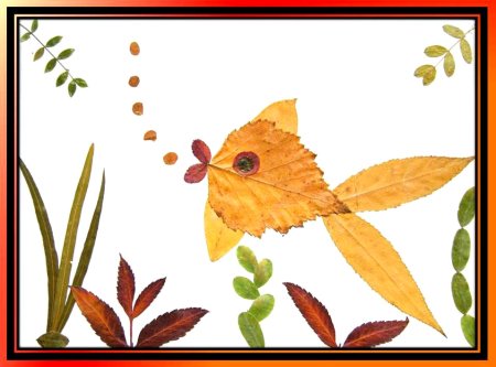 Трафареты для декора листья