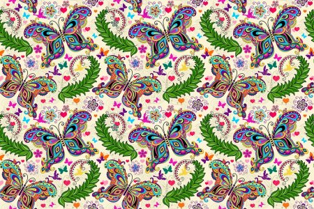 Цветной орнамент