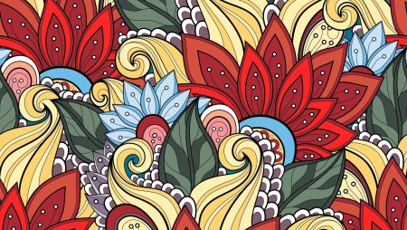 Стилизованные цветы