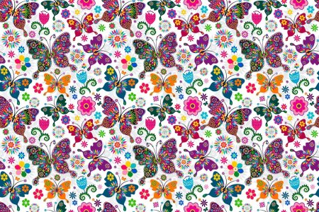 Цветные узоры