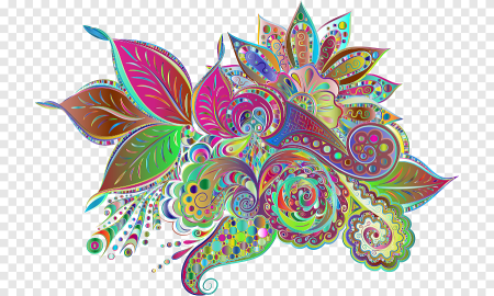 Цветной орнамент