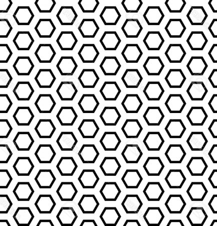 Соты черно белые