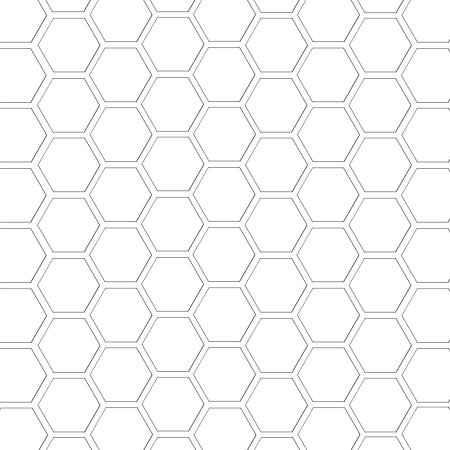 Гексагональная сетка а4