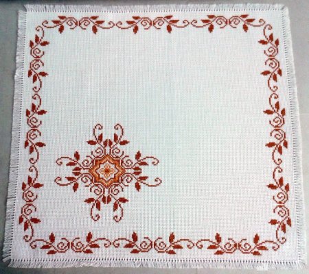 Скатерть с русским орнаментом