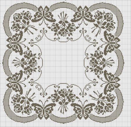 Салфетки с узорами