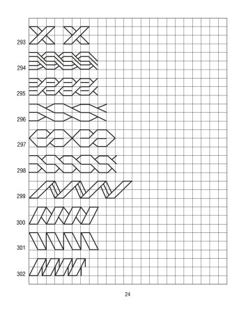Узоры по клеточкам