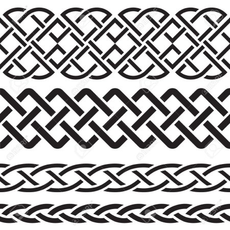 Орнамент плетенка